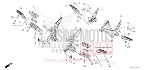 MARCHE CBR500RAN de 2022